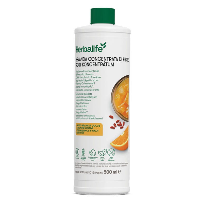 Bevanda Concentrata di Fibre Arancia & Goji