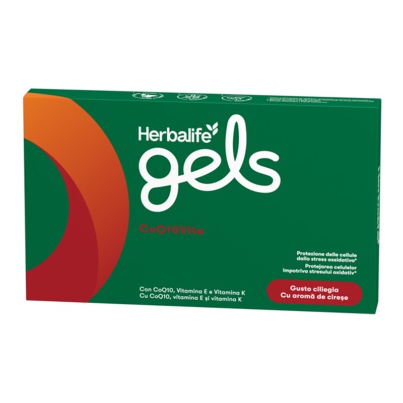 Herbalife Gels CoQ10Vita (30 Gelatine Masticabili)