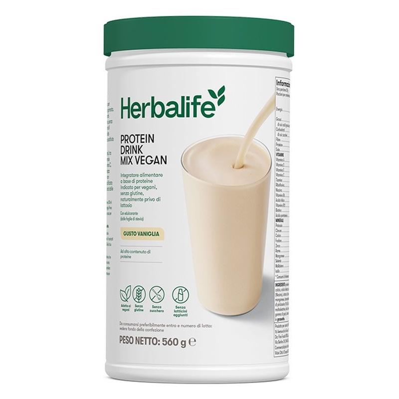 Protein Drink Mix Vegan Barattolo 560g