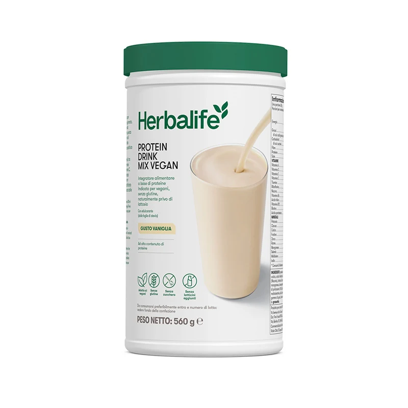 Protein Drink Mix Vegan Barattolo 560g